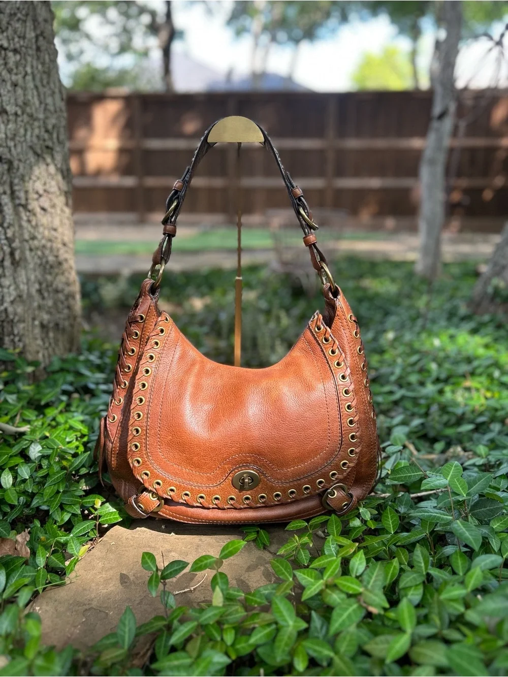 Coach Chelsea Abbey Lace Hobo in Brown No. C0793-10971 - Picture 15 of 16